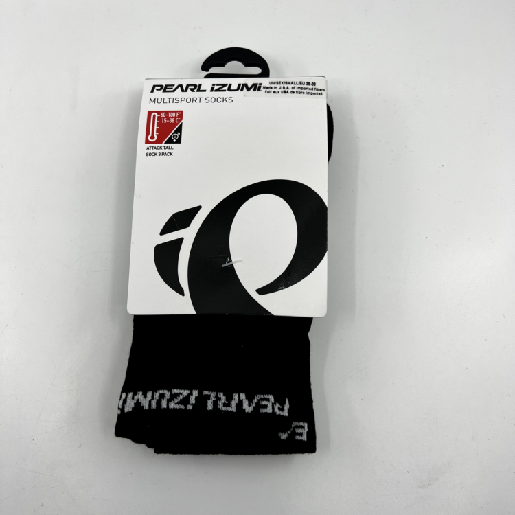 Pearl Izumi ATTACK TALL SOCK 3 PACK גרביים ארוכות יונסקס 3 זוגות חבילה